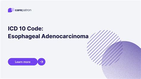 icd 10 code for esophageal adenocarcinoma